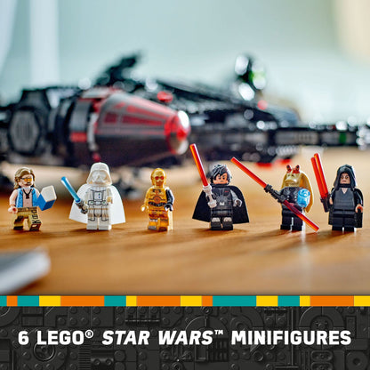 LEGO Star Wars The Dark Falcon Building Set, Star Wars Toy with 8 Minifigures, Birthday Gift for Kids, 75389