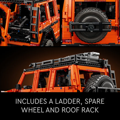 LEGO Technic Mercedes-Benz G 500 PROFESSIONAL Line Car Building Set, G-Wagon Model Car Gift for Adults, 4X4 and Off-Road Vehicle, Mercedes-Benz Collectibles and Merchandise, 42177