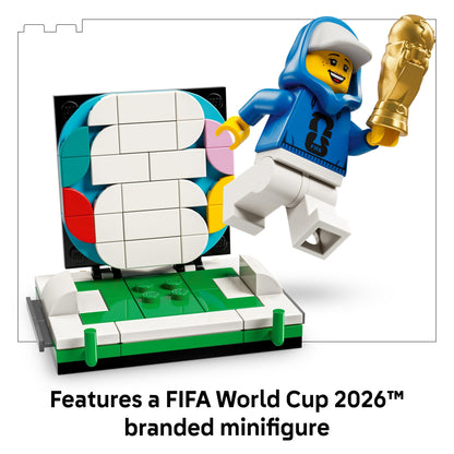 LEGO Editions FIFA World Cup Official Trophy Building Set - Kit for Display in Bedroom, Home Office, Book Shelf - Soccer Fans Collectible - W/ World Cup 2026 Minifigure - Gift for Fans - 43020