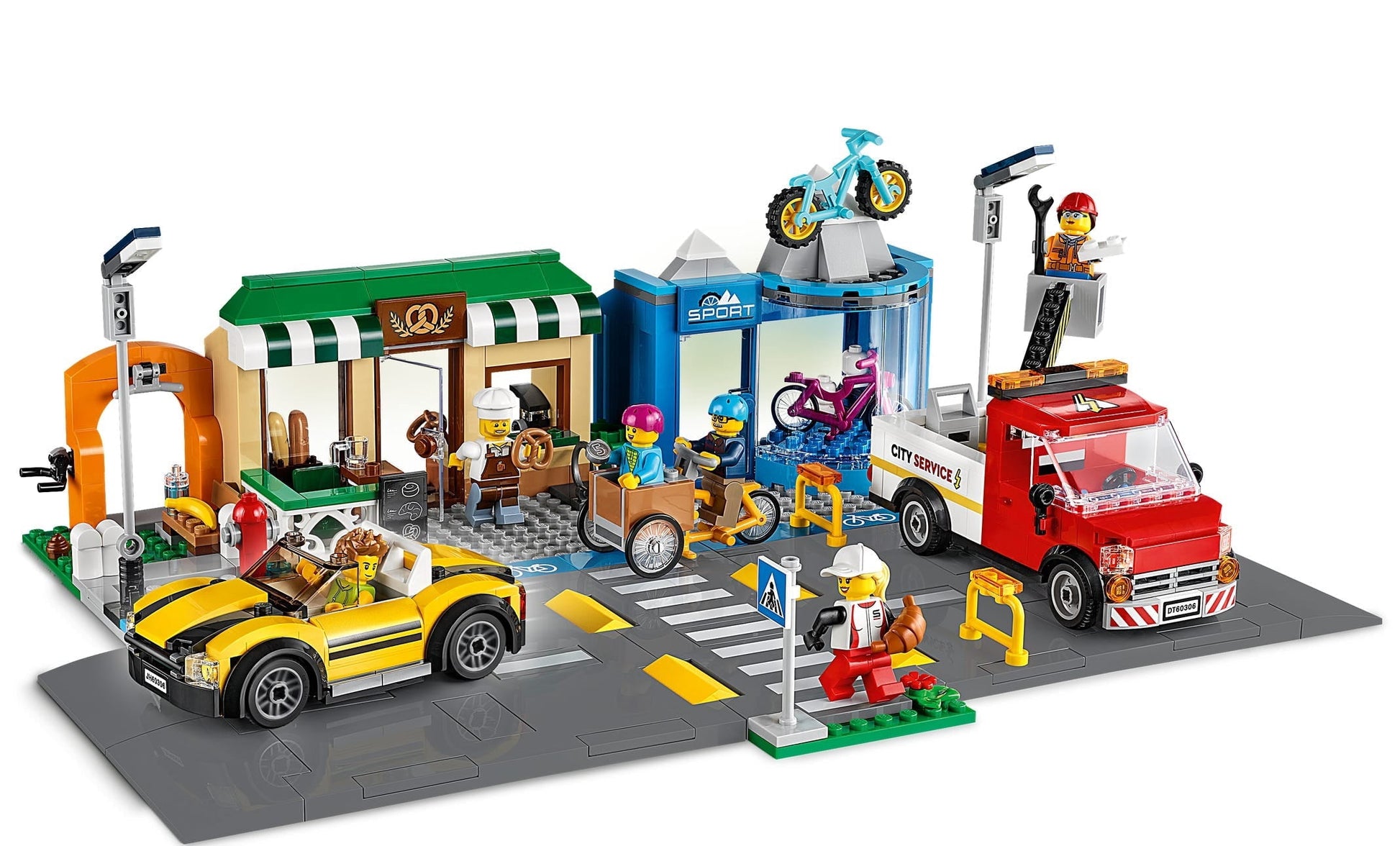LEGO Shopping Street 60306 Building Set (533 Pieces)