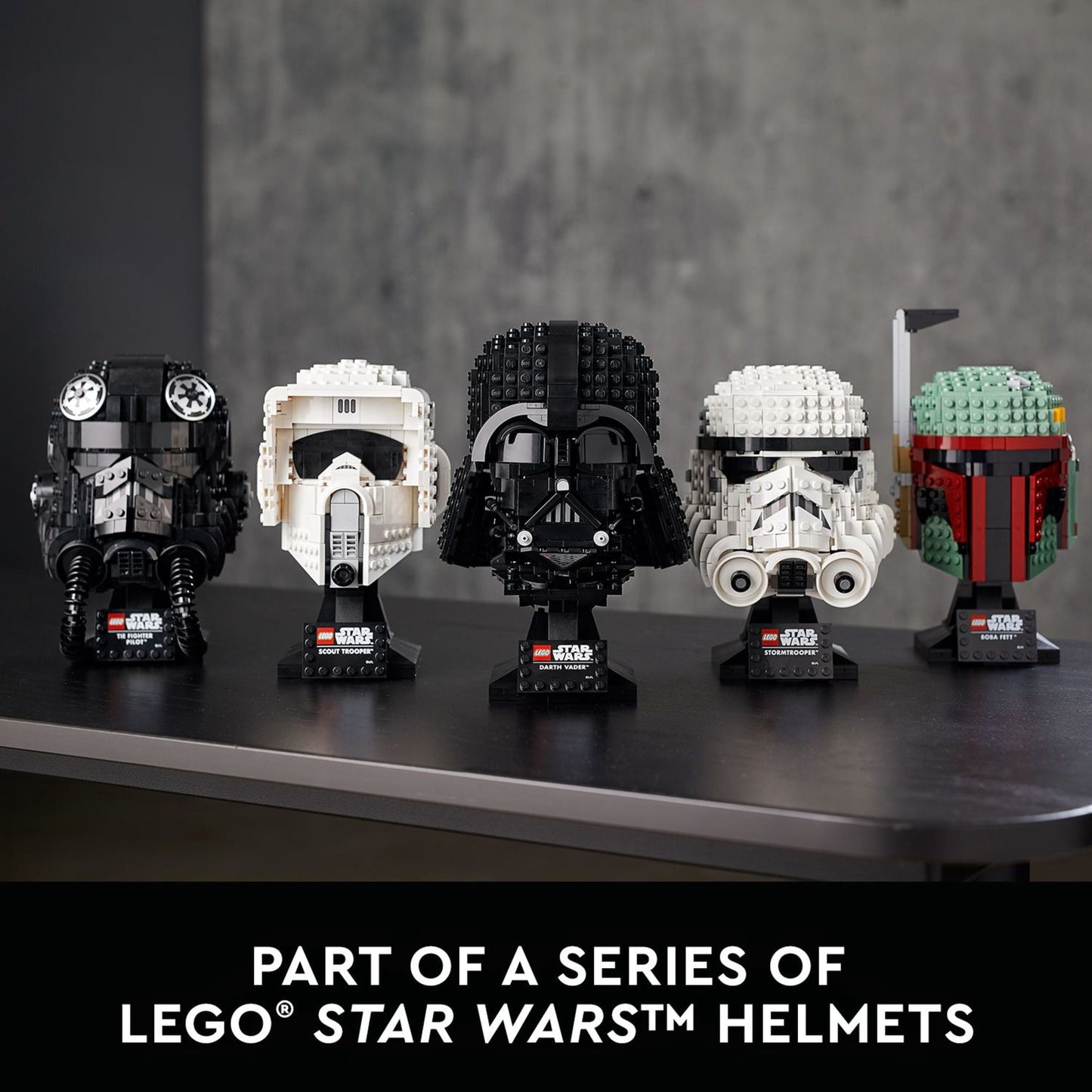 LEGO Star Wars Darth Vader Helmet Building Set, Display Model Kit for Adults, Gift for Fans, 75304