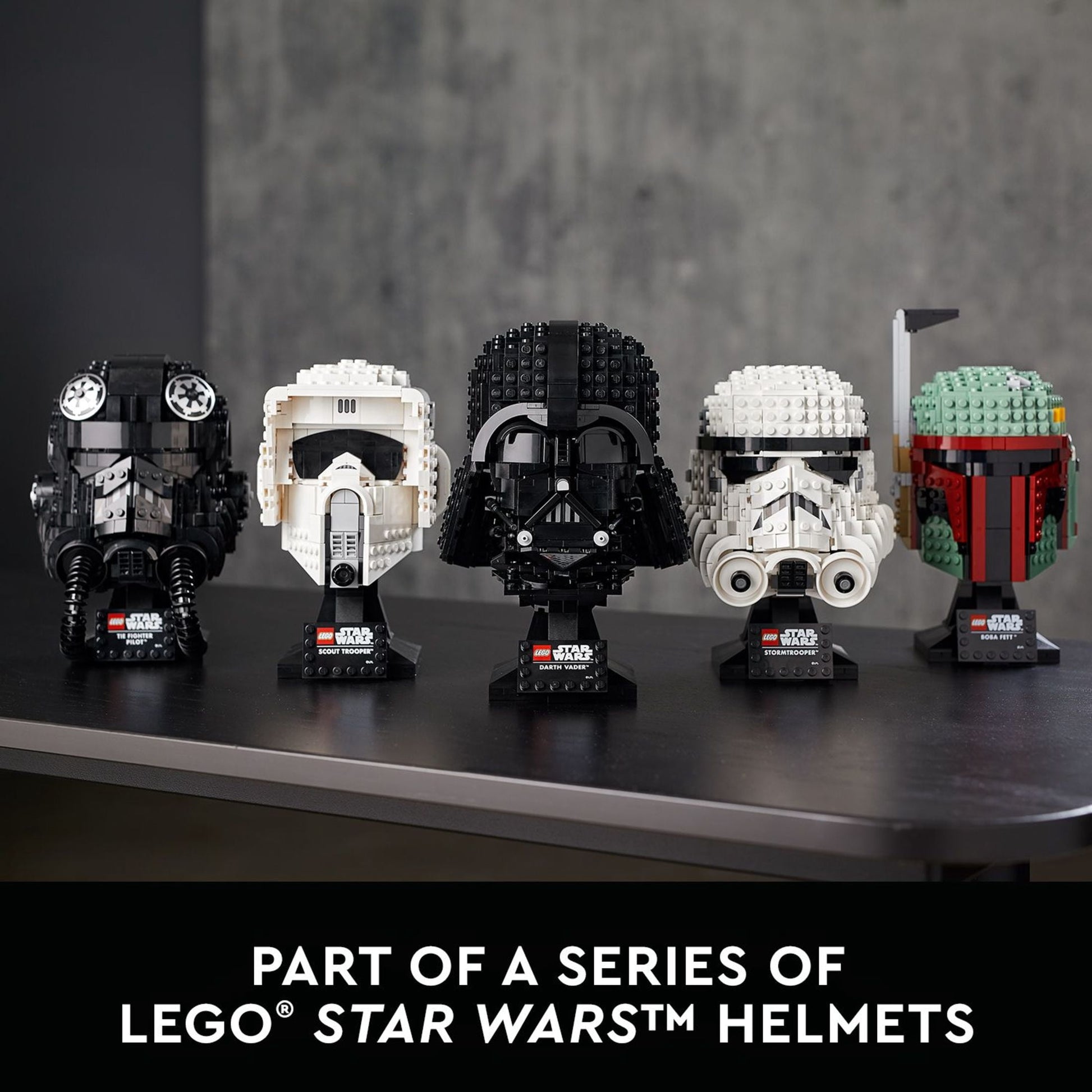 LEGO Star Wars Darth Vader Helmet Building Set, Display Model Kit for Adults, Gift for Fans, 75304