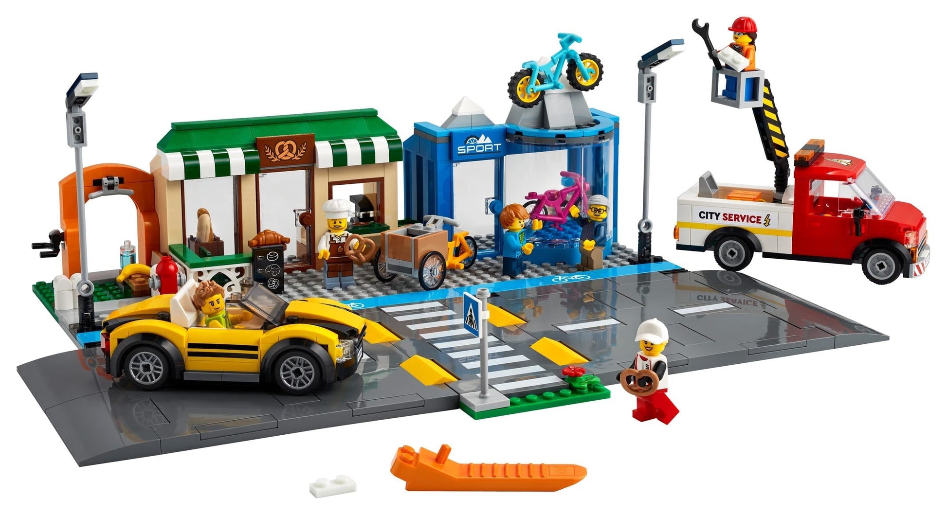 LEGO Shopping Street 60306 Building Set (533 Pieces)