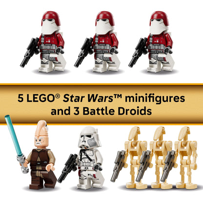 LEGO Star Wars: The Clone Wars Republic Juggernaut Building Toy for Kids - Pretend Play Set W 8/ Toy Figures - Collectible Model Kit for Boys & Girls, Ages 9+ - Gift Idea for Birthdays - 75413