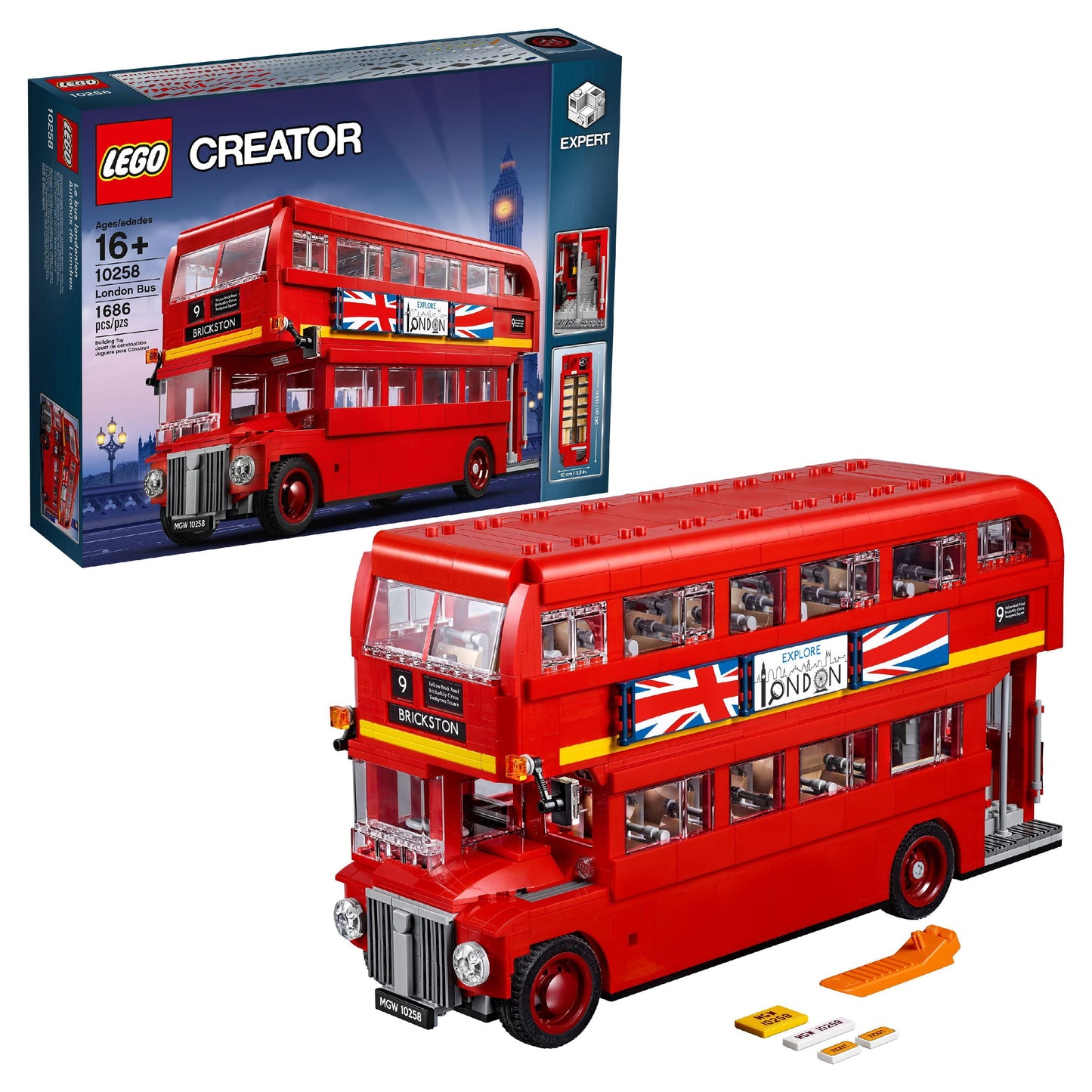 LEGO London Bus 10258 Building Set (1686 Pieces)