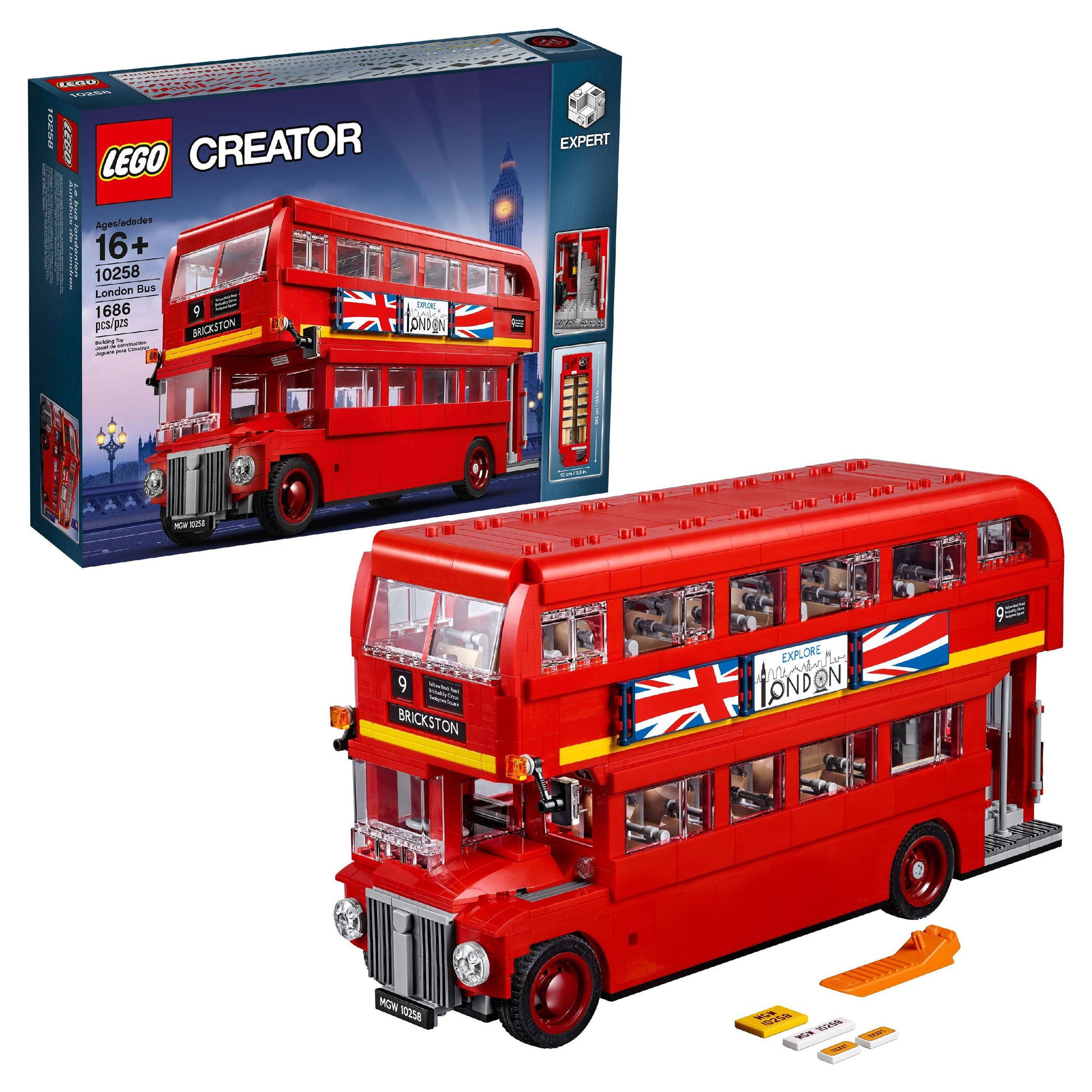 LEGO London Bus 10258 Building Set (1686 Pieces)